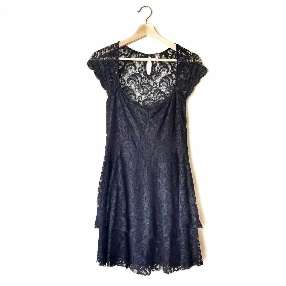 Free People | UO Rock Candy Sweetheart Lace Dress